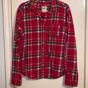 🌹Hollister Flannel Top🌹